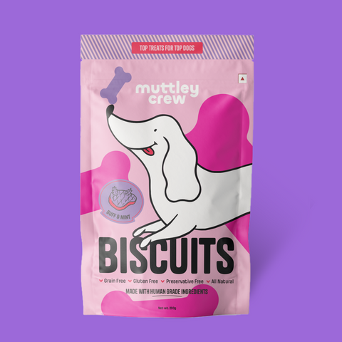 Buff & Mint Biscuits