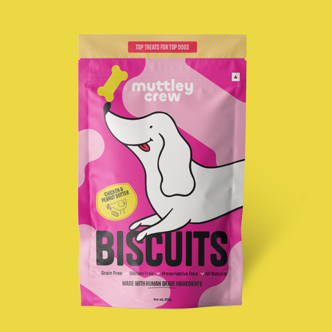 Chicken & Peanut Butter Biscuits
